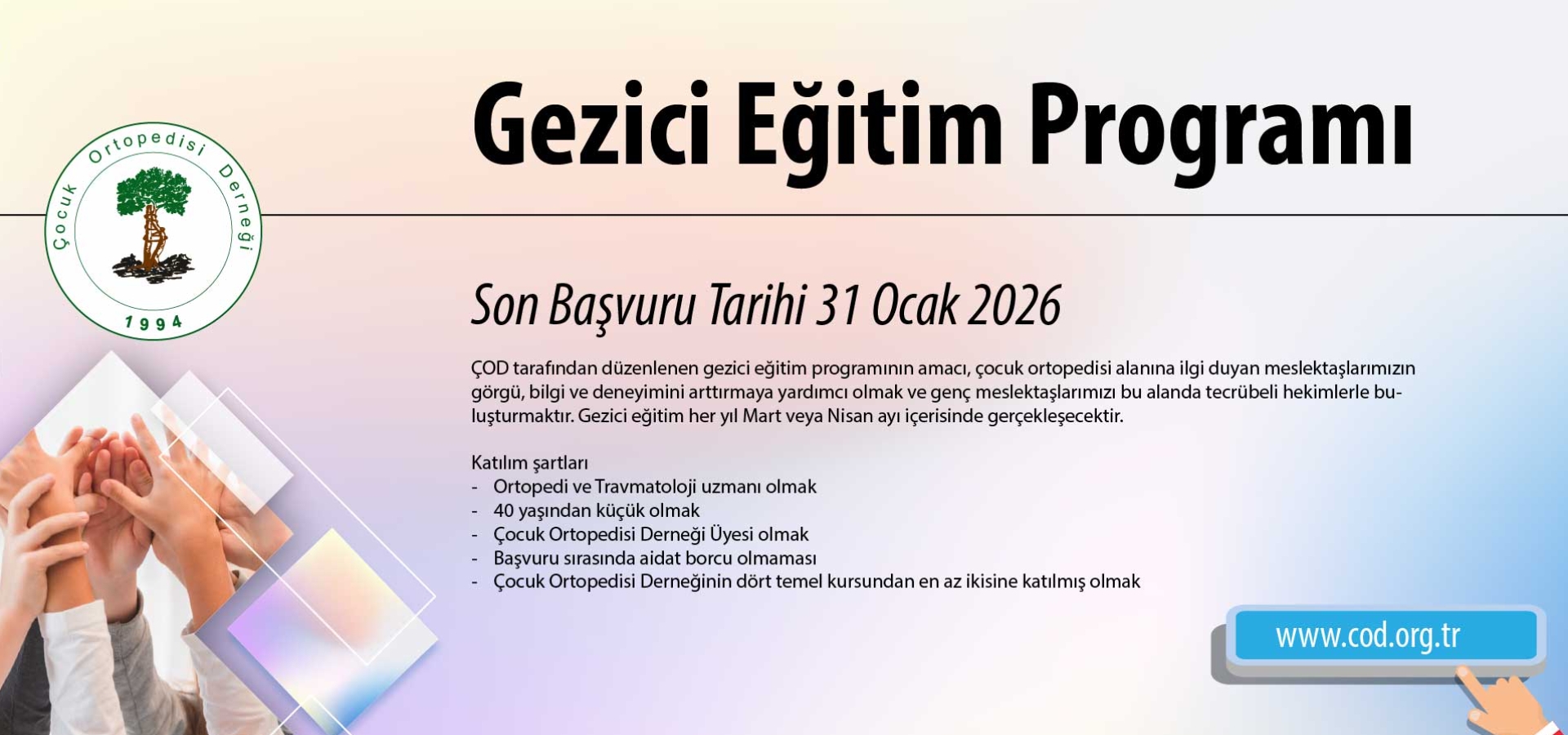 Çod Gezici Eğitim Programı